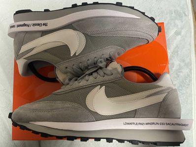 Fragment × sacai × Nike LD Waffle "Light Smoke Grey"