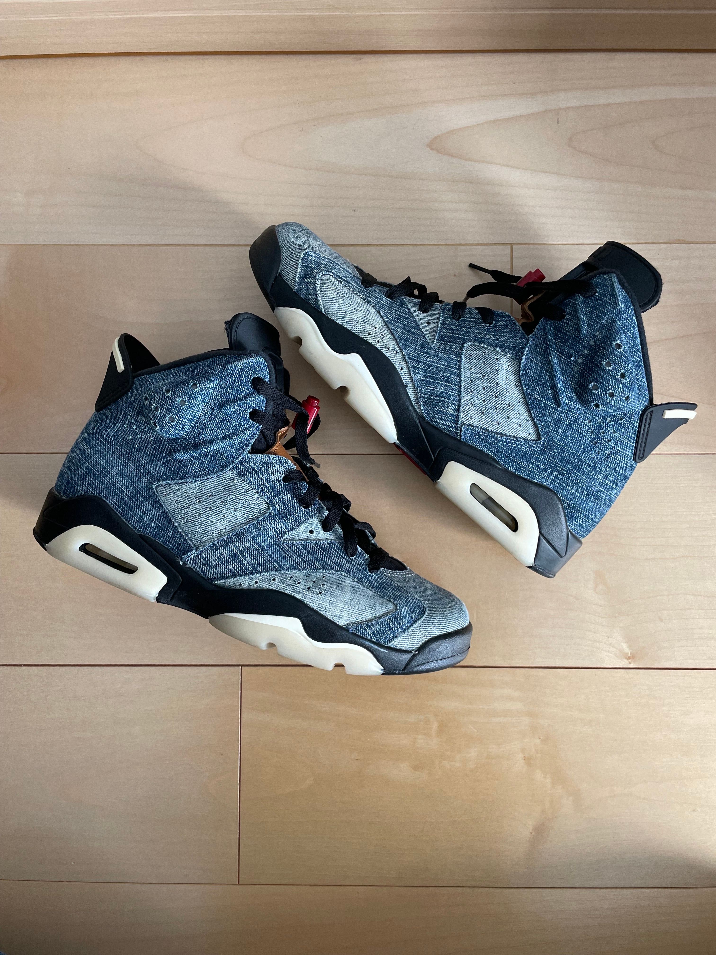 NIKE AIR JORDAN 6 "WASHED DENIM"