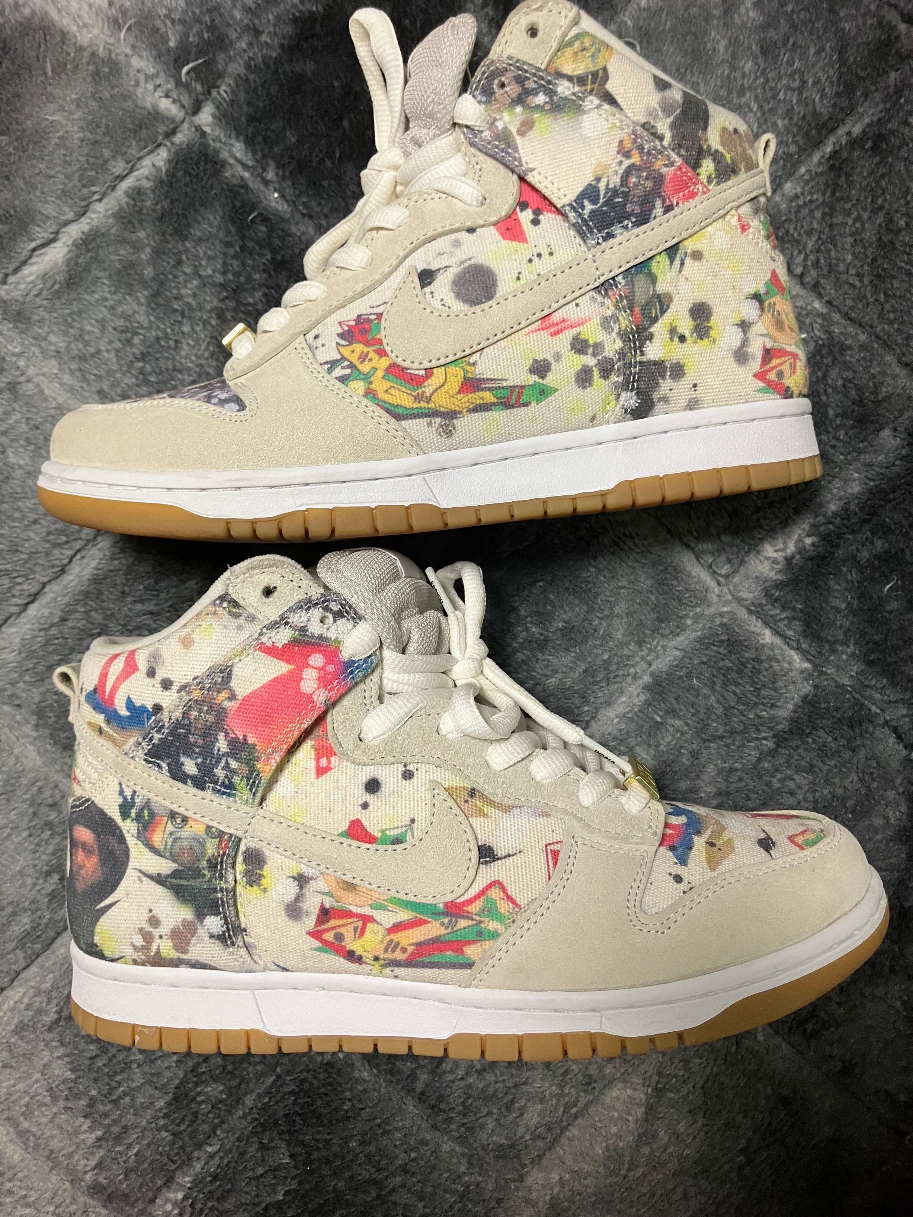 Supreme × Nike SB Dunk High "Rammellzee"