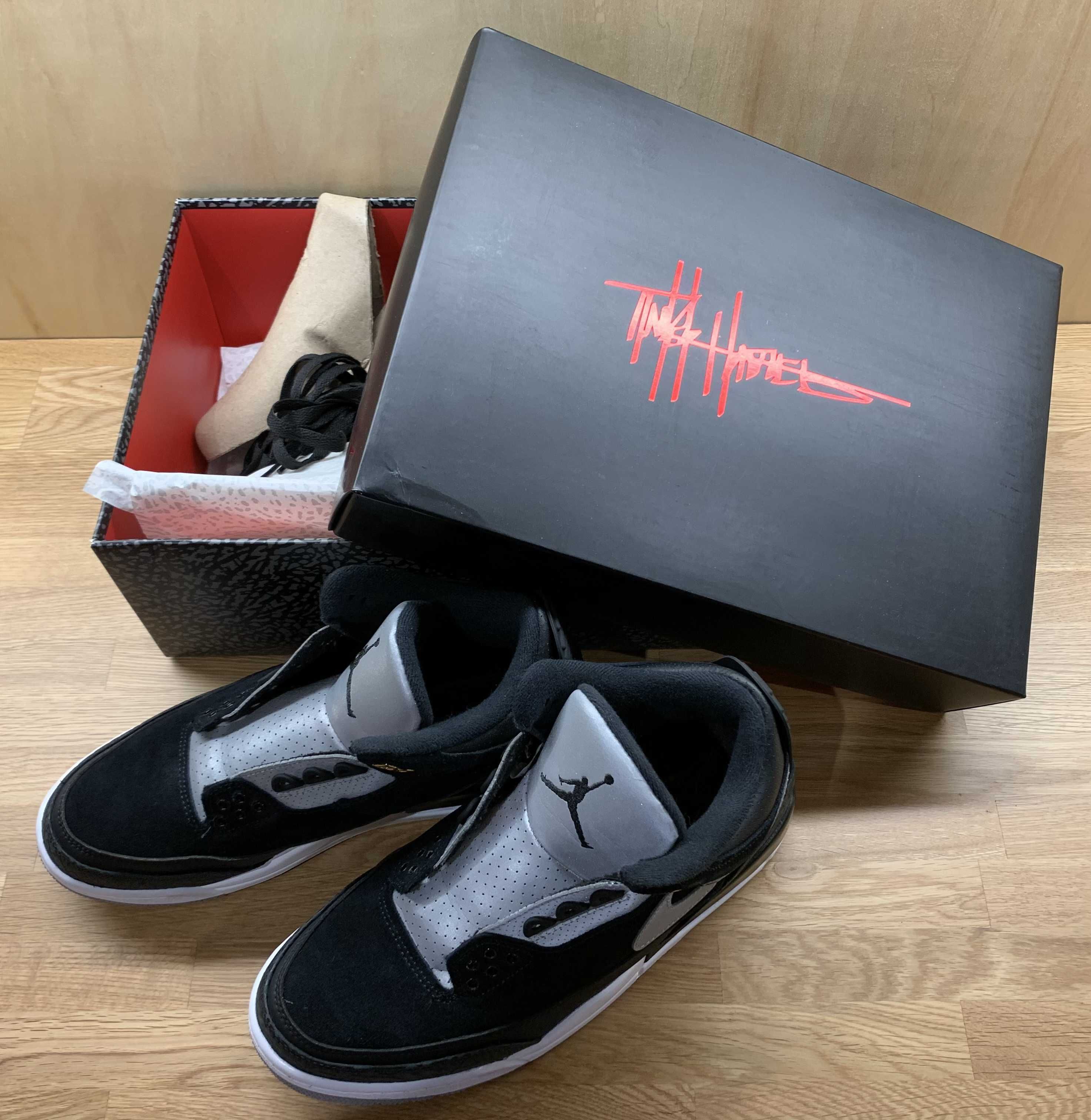 Nike Air Jordan 3 Retro Tinker "Black/Cement Grey"