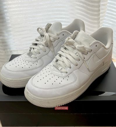 Supreme × Nike Air Force 1 Low "White"