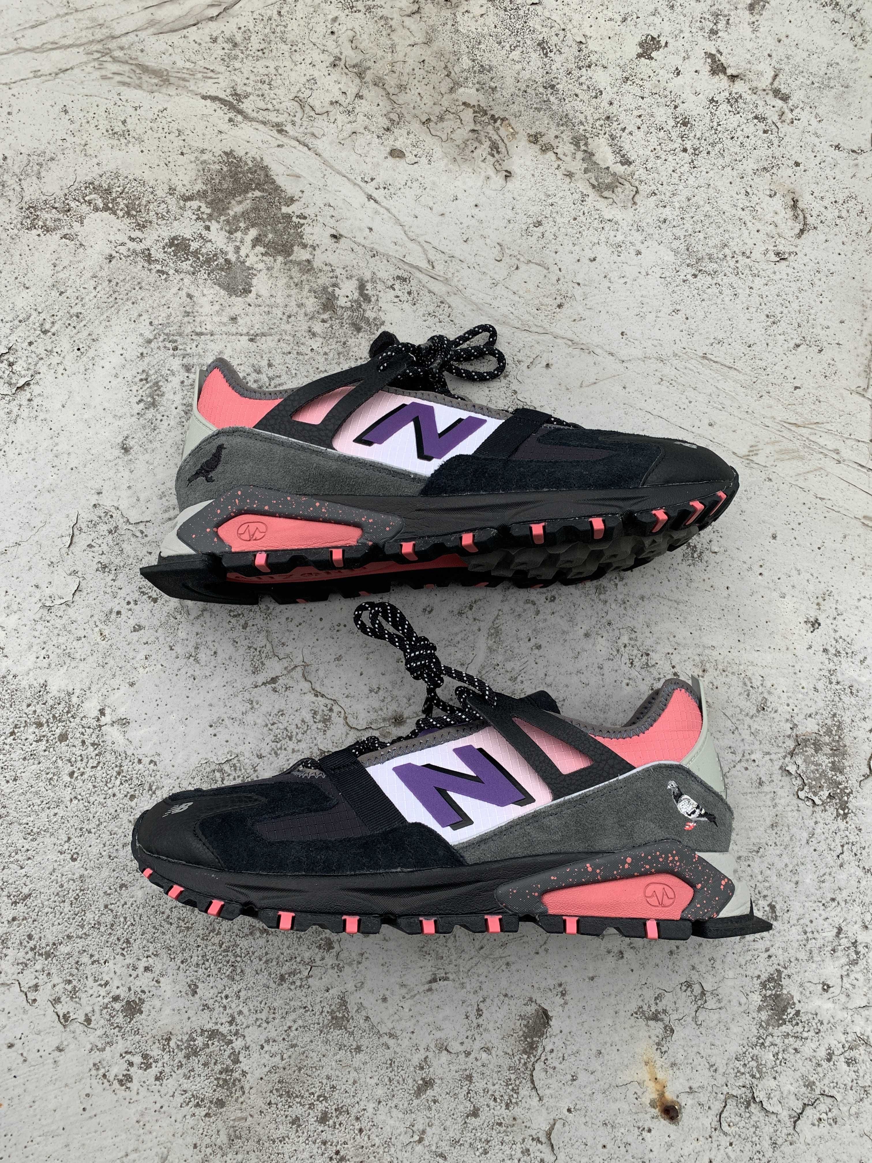 atmos × Staple × New Balance X-Racer "Crow & Pigeon"