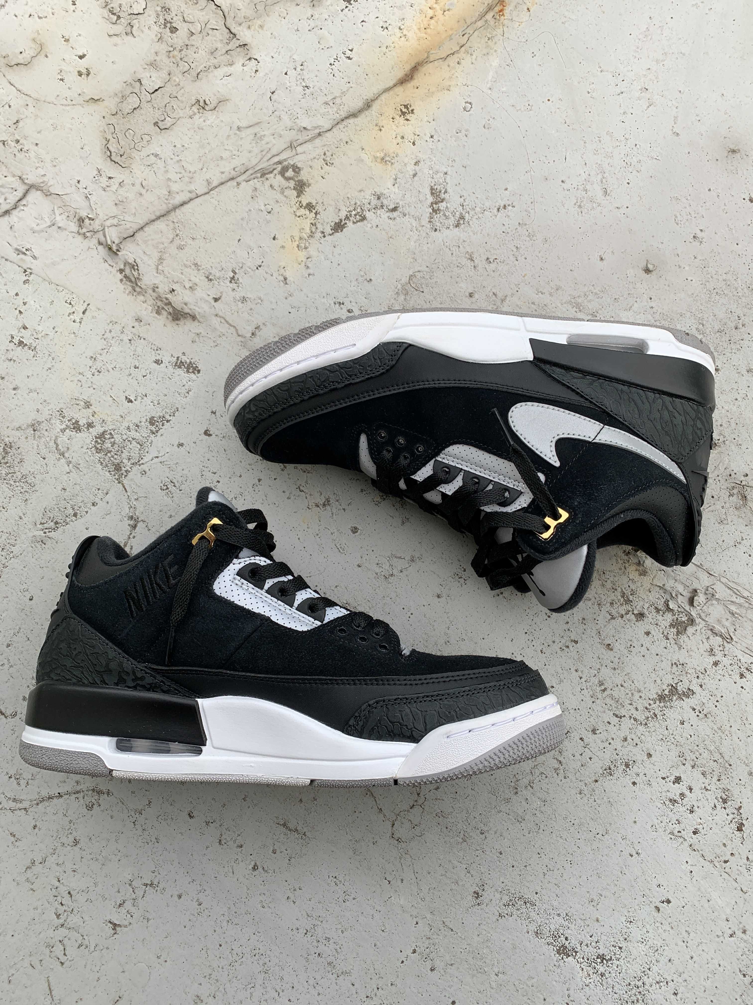 Nike Air Jordan 3 Retro Tinker "Black/Cement Grey"