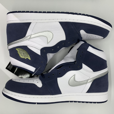 Nike Air Jordan 1 High OG CO.JP "White/Midnight Navy" (2020)(ブリーフケースなし)