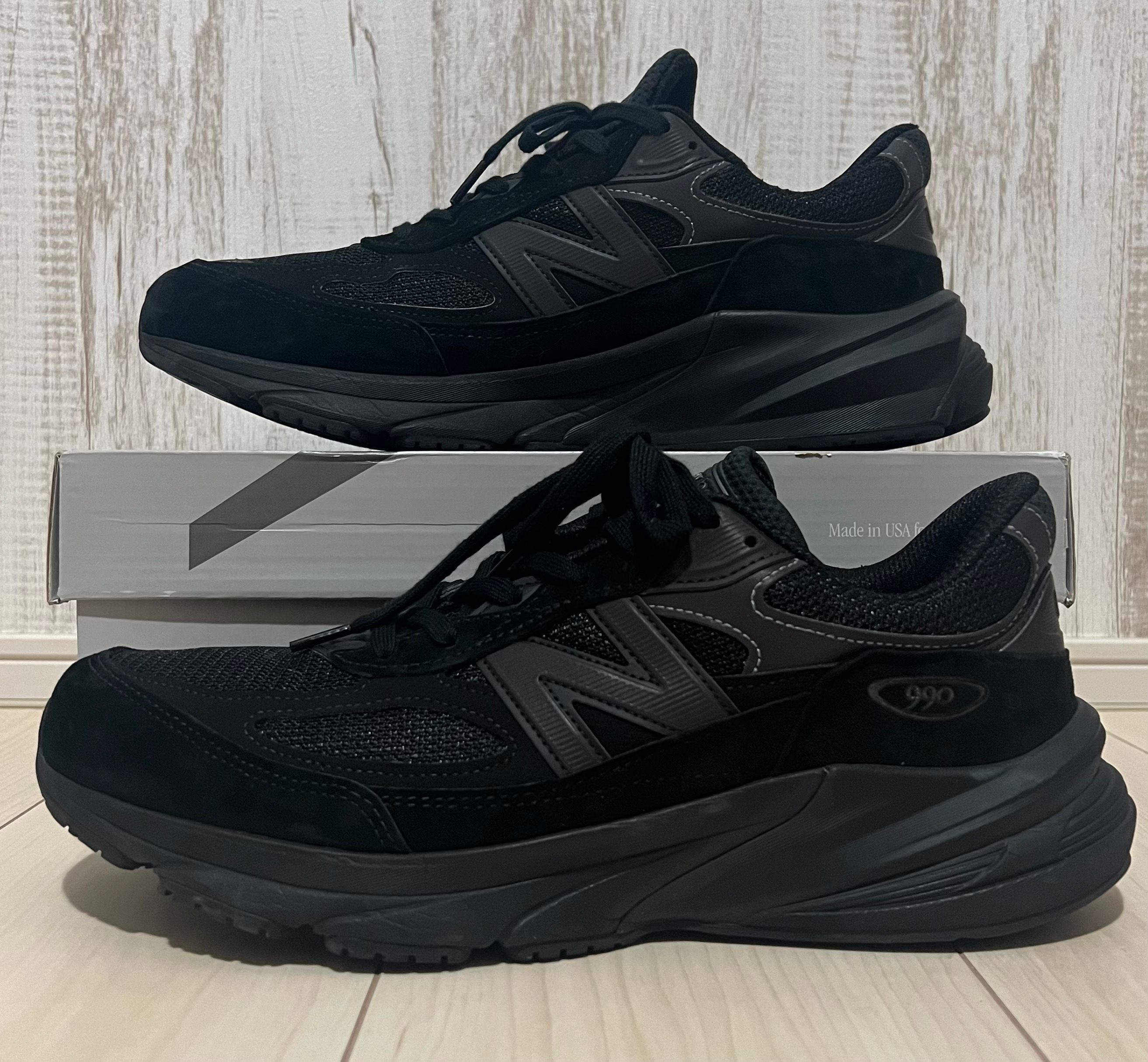 New Balance 990V6 "Triple Black"