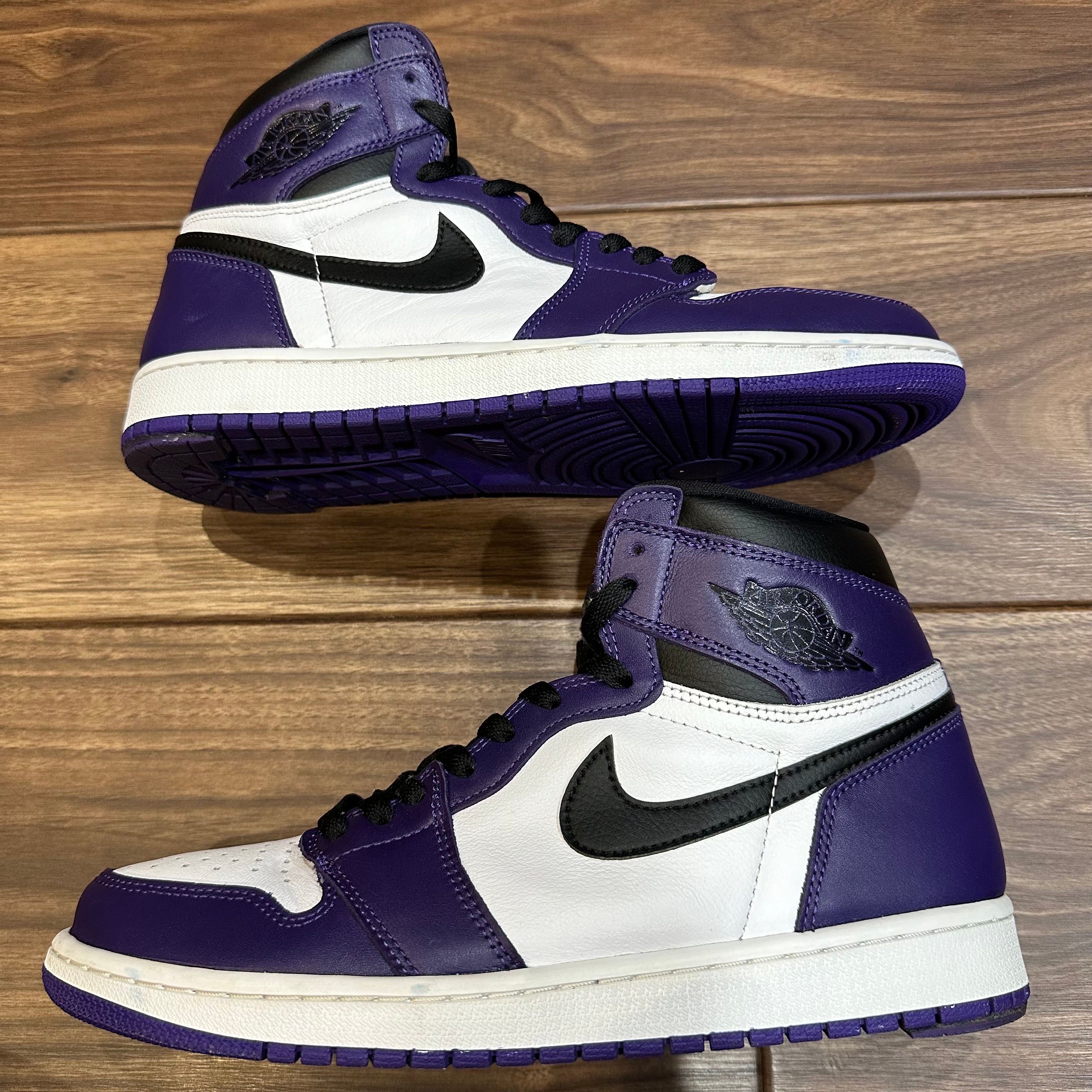 Nike Air Jordan 1 Retro High OG "Court Purple White/Black" (2020)   
