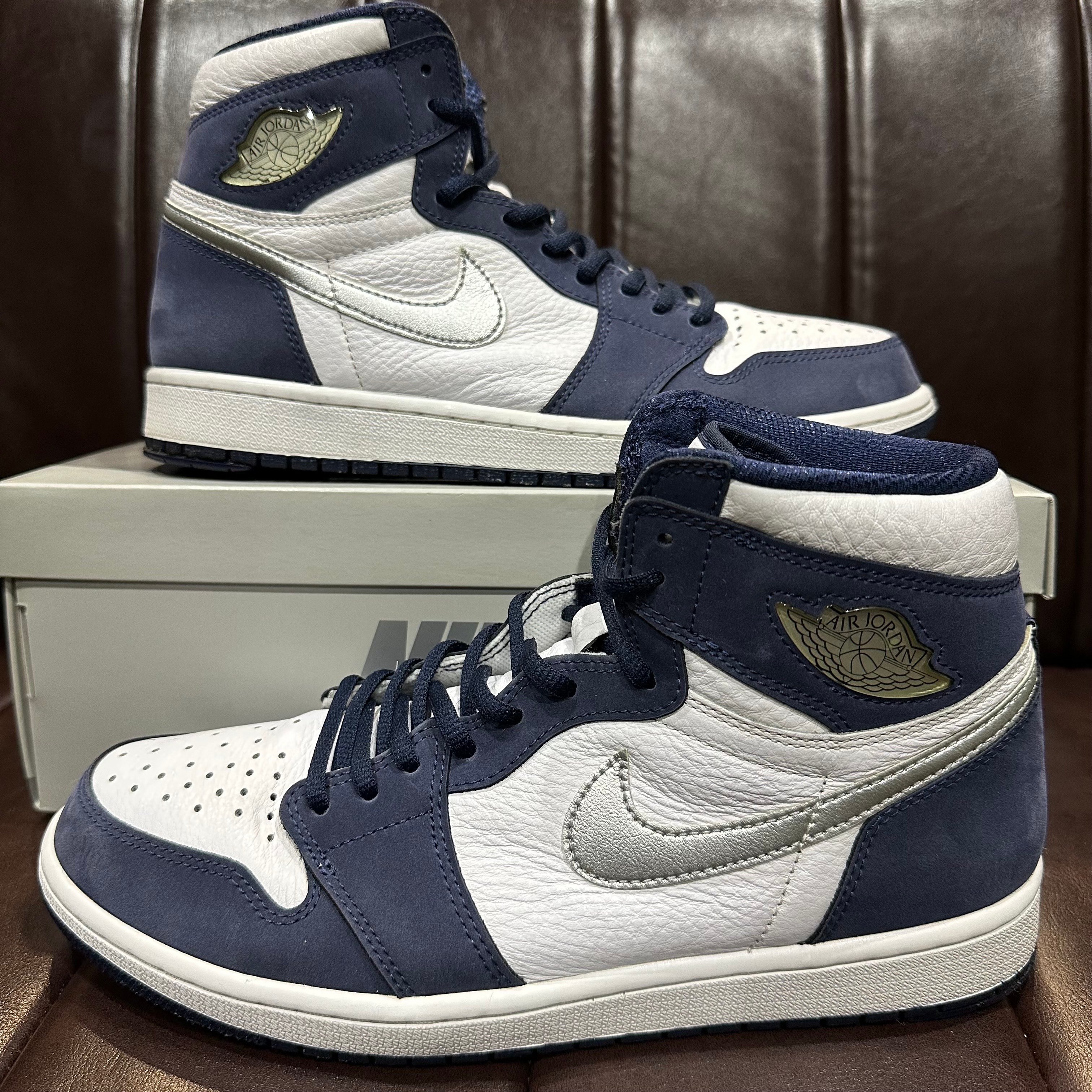 Nike Air Jordan 1 High OG CO.JP "White/Midnight Navy" (2020)(ブリーフケースなし)