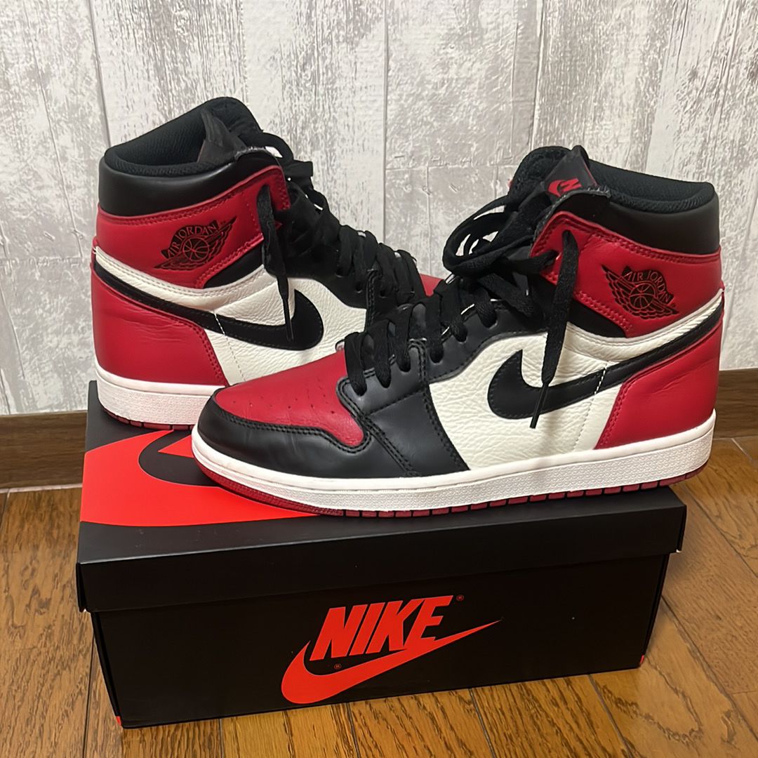 Nike Air Jordan 1 Retro High OG "Bred Toe"