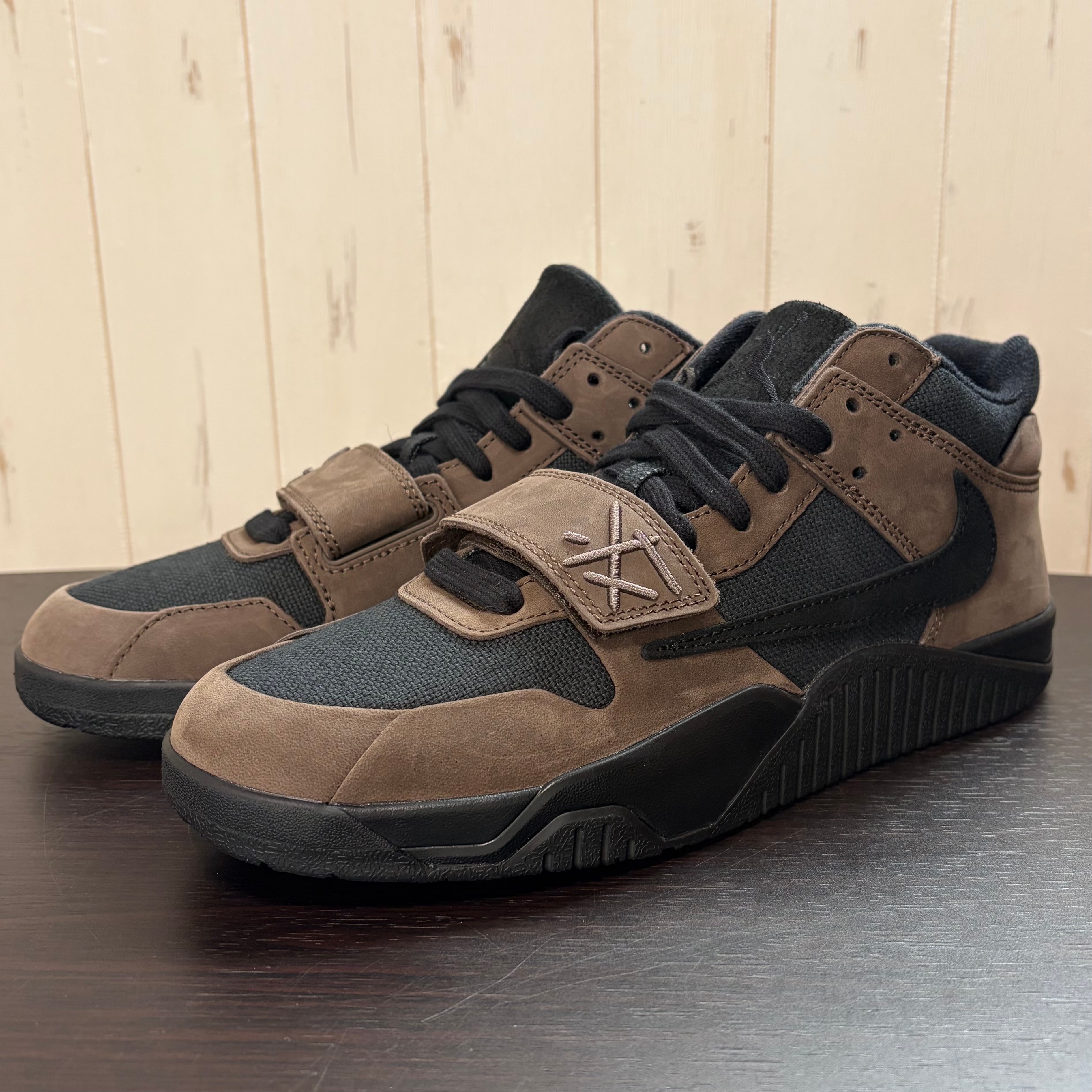 Travis Scott × Nike Jordan Jumpman Jack TR CJ1 T-Rexx "Black and Dark Mocha"