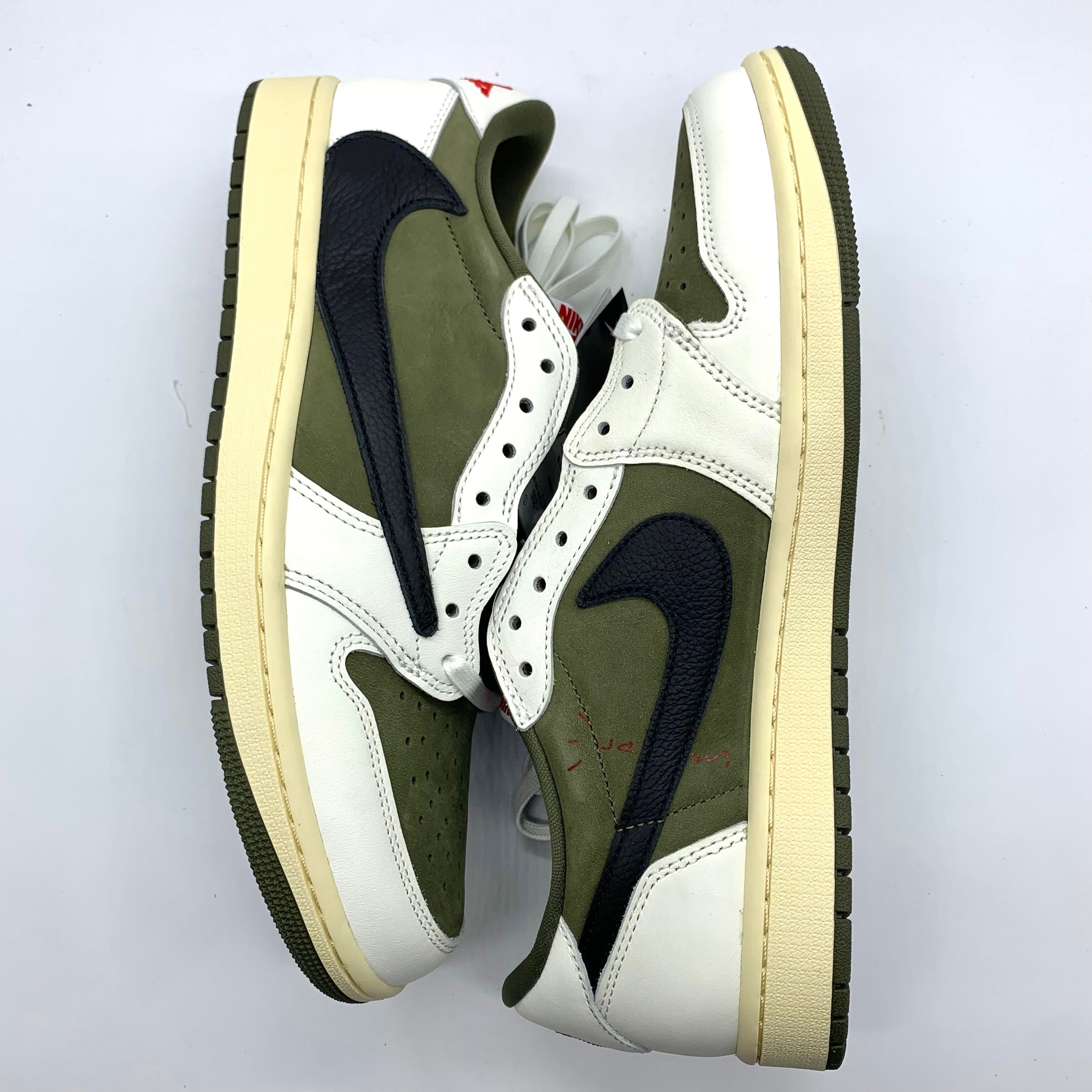 Travis Scott × Nike Air Jordan 1 Low OG SP "Reverse Olive"