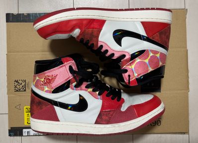 Spider-Man × Nike Air Jordan 1 Retro High OG SP "Spider-Man: Across the Spider-Verse/University Red"