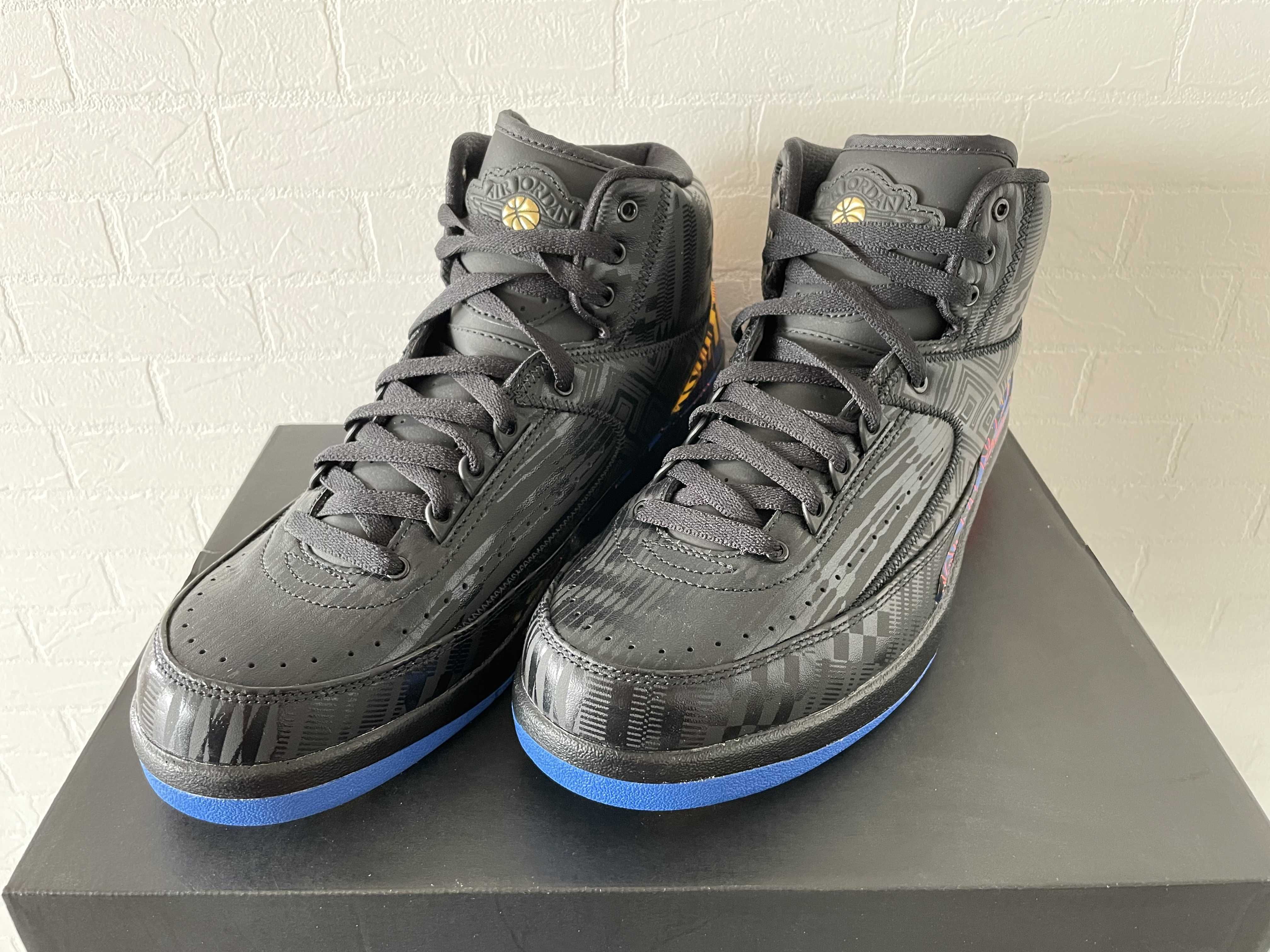 NIKE AIR JORDAN 2 RETRO BHM "BLACK"