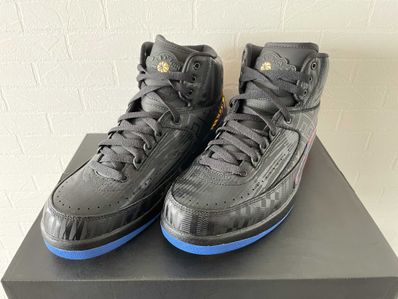 NIKE AIR JORDAN 2 RETRO BHM "BLACK"