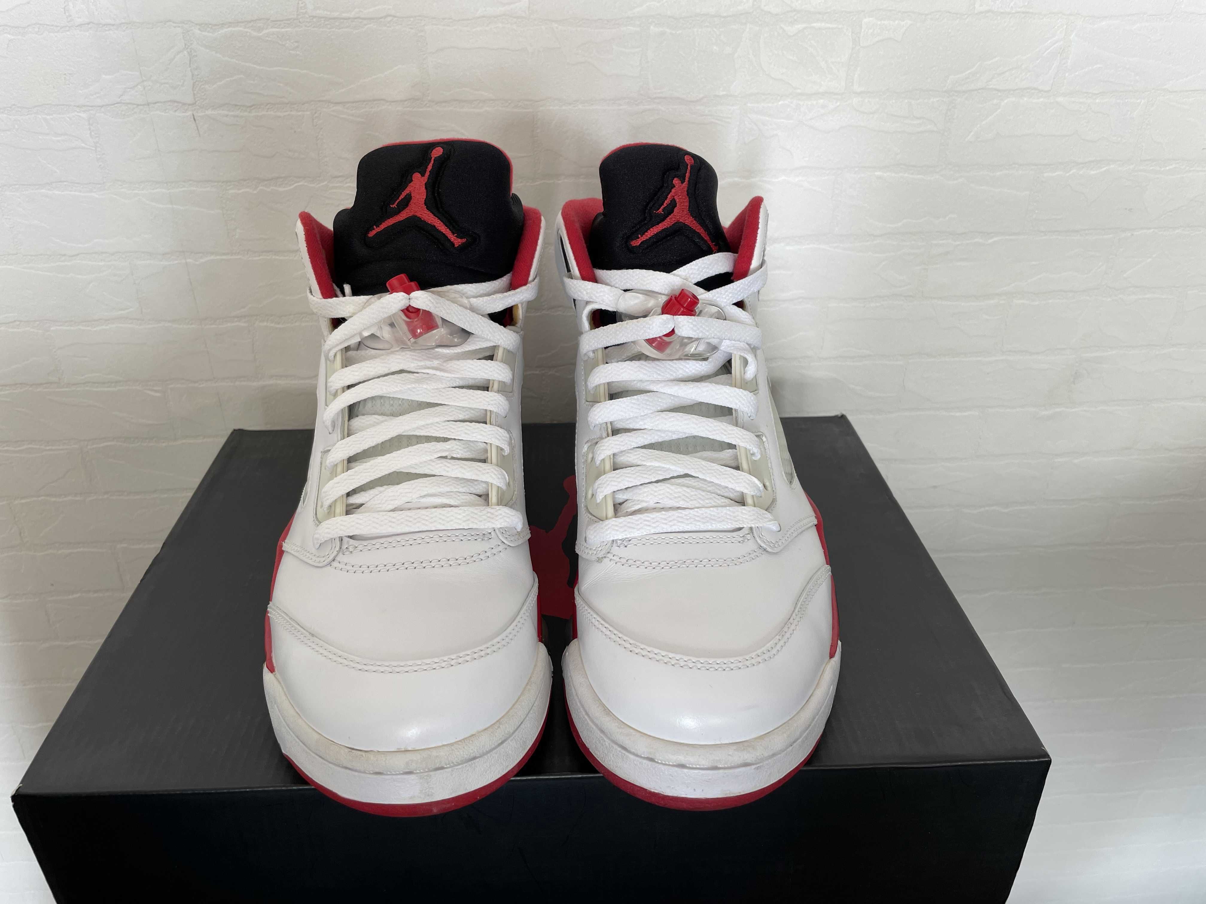 Nike Air Jordan 5 Retro "Fire Red/Black Tongue" (2013)