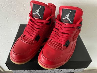 Nike Women's Air Jordan 4 Retro "Fire Red Singles Day" (2018)