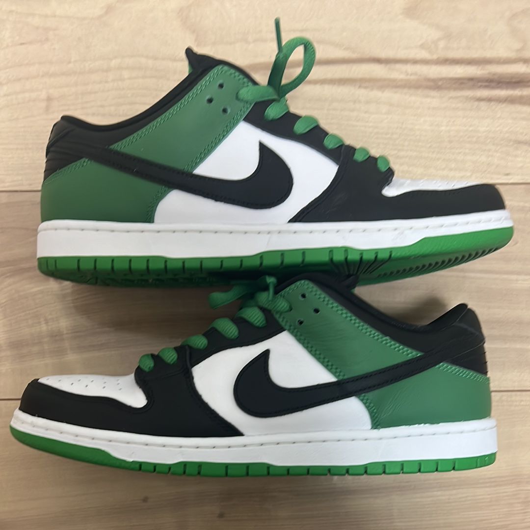 Nike SB Dunk Low Pro "Black and Classic Green"