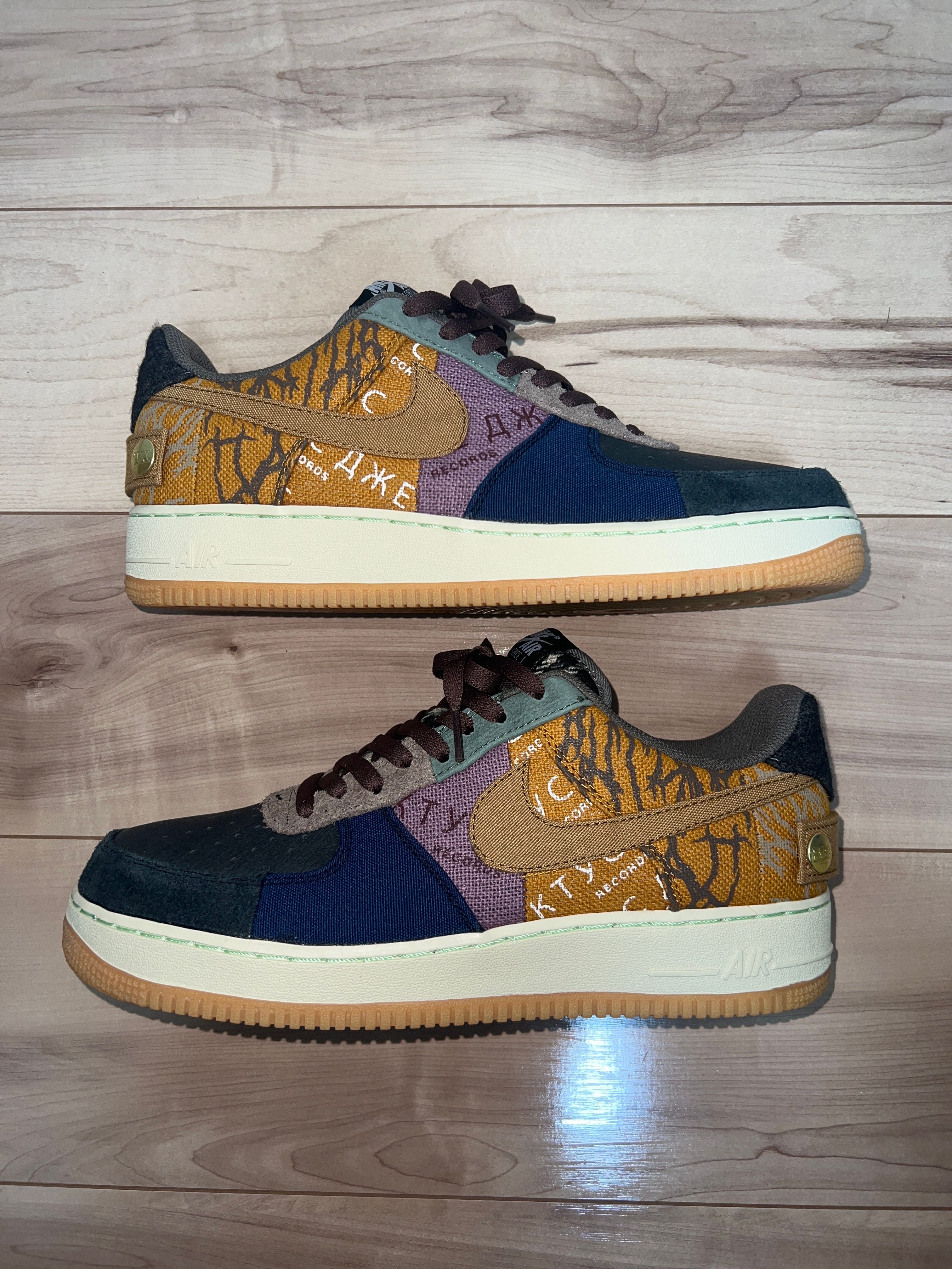 Travis Scott × Nike Air Force 1 Low Cactus Jack "Multi Color"