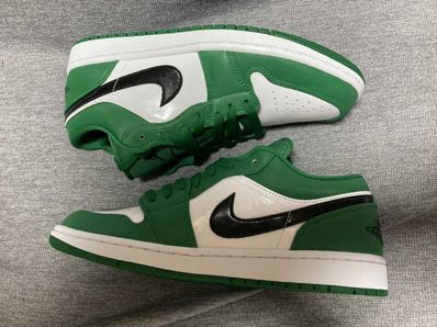 NIKE AIR JORDAN 1 LOW "PINE GREEN/WHITE"