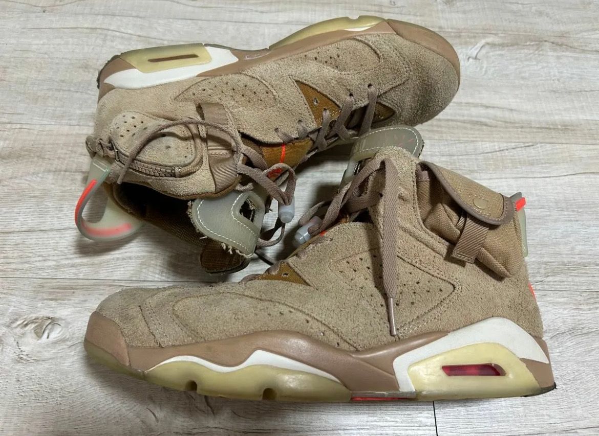Travis Scott × Nike Air Jordan 6 "British Khaki"