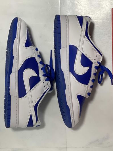 Nike Dunk Low Retro "Racer Blue and White"