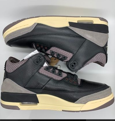 A Ma Maniere × Nike Women's Air Jordan 3 Retro OG SP "Black and Flat Pewter/WYWS"