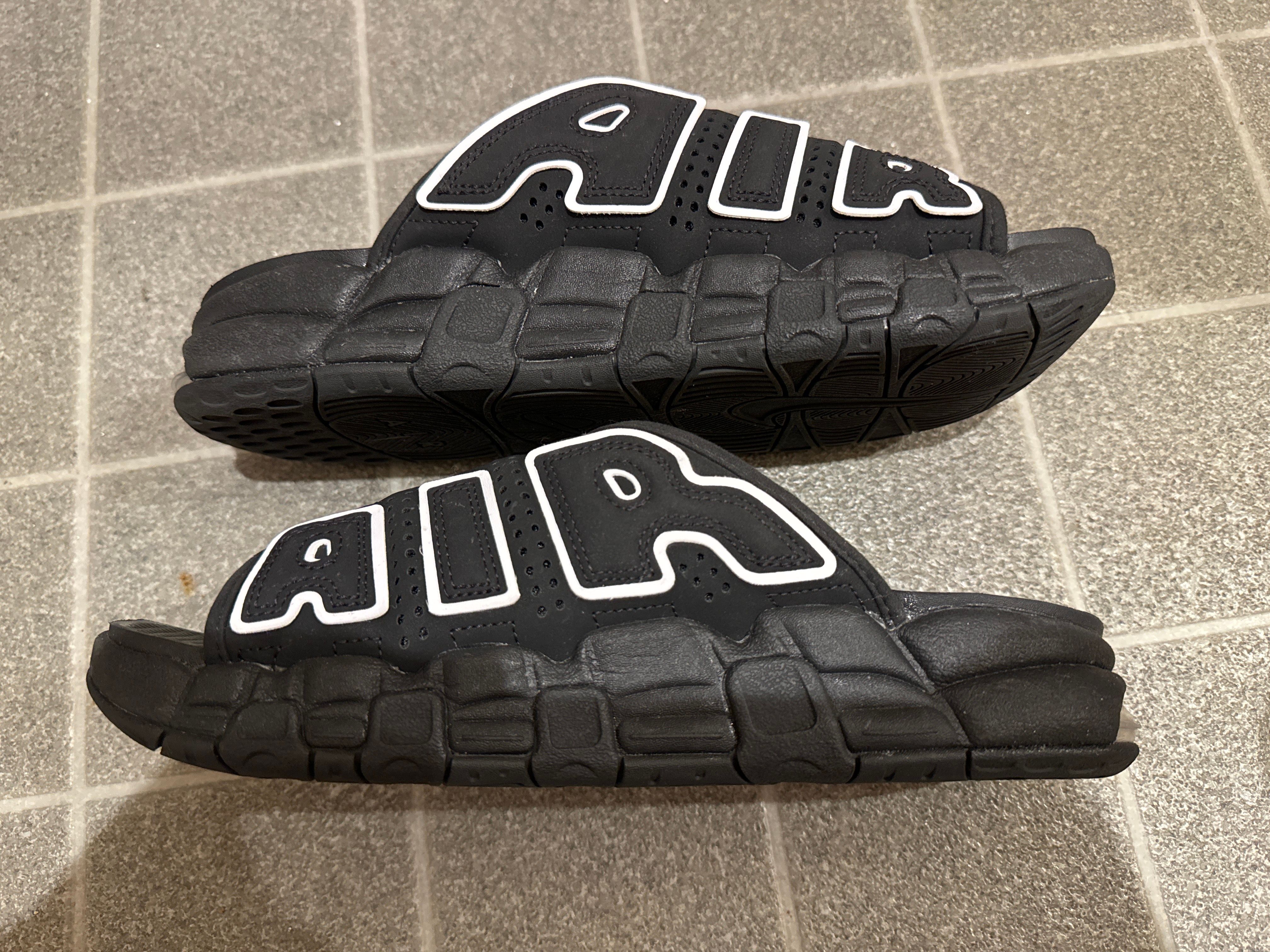 Nike Air More Uptempo Slide "Black" (DV2132-001/DV2137-001)
