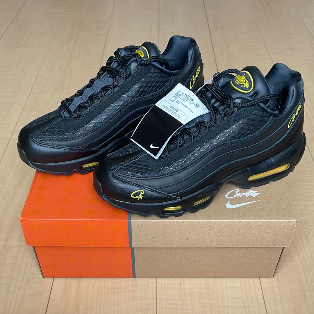 Corteiz × Nike Air Max 95 "Black and Tour Yellow"