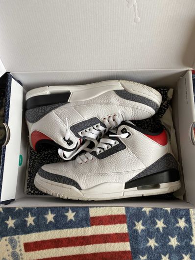 Nike Air Jordan 3 Retro SE-T CO JP "Fire Red Denim"