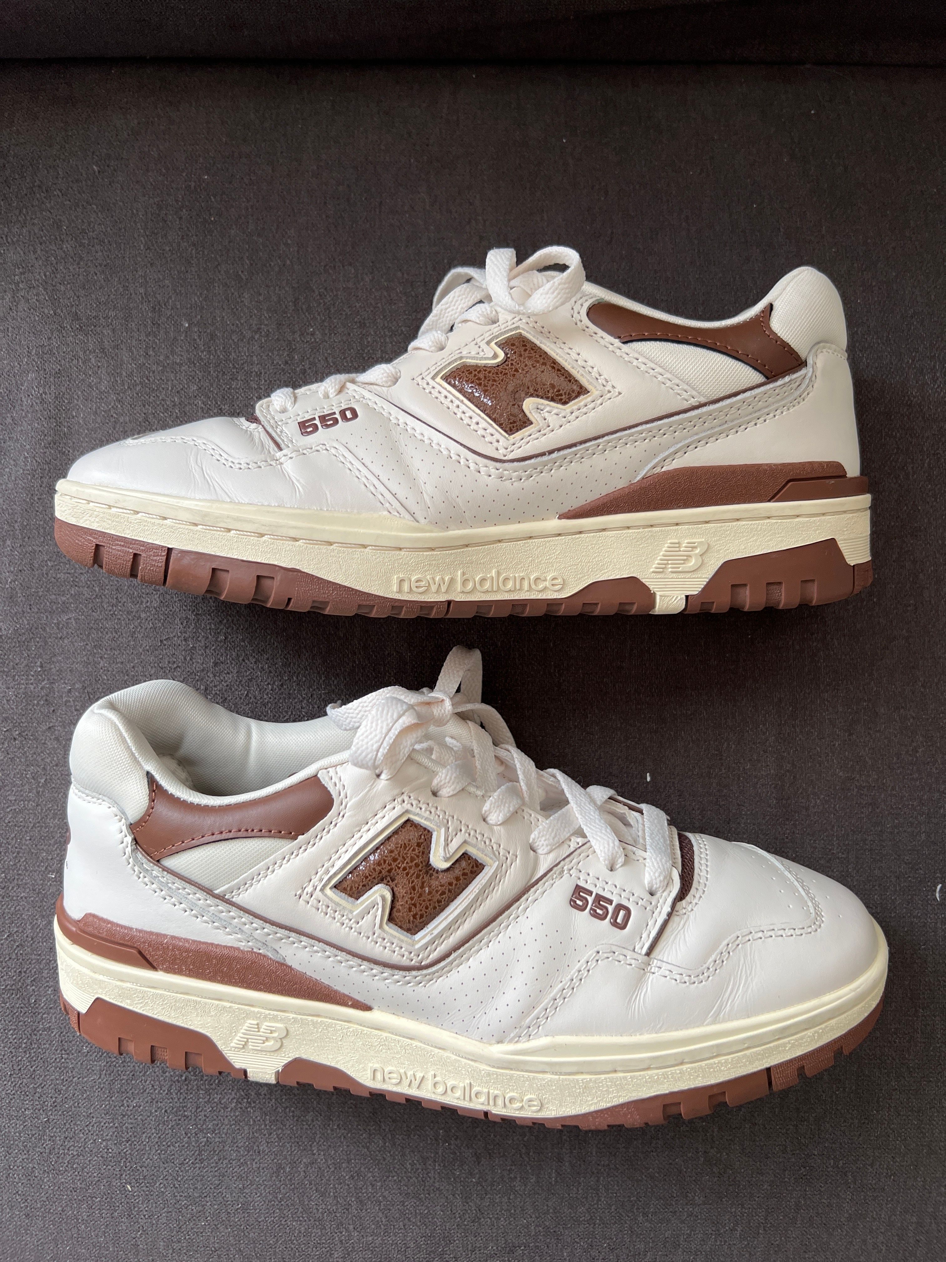 Aime Leon Dore × New Balance 550 "White/Brown"