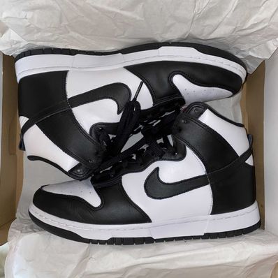 Nike Women's Dunk High "Black and White"