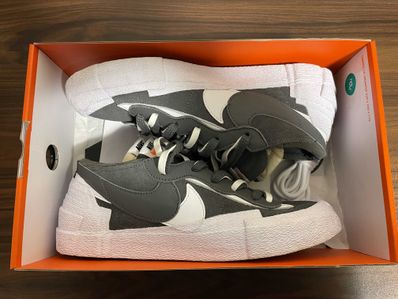 Sacai × Nike Blazer Low "Iron Grey"