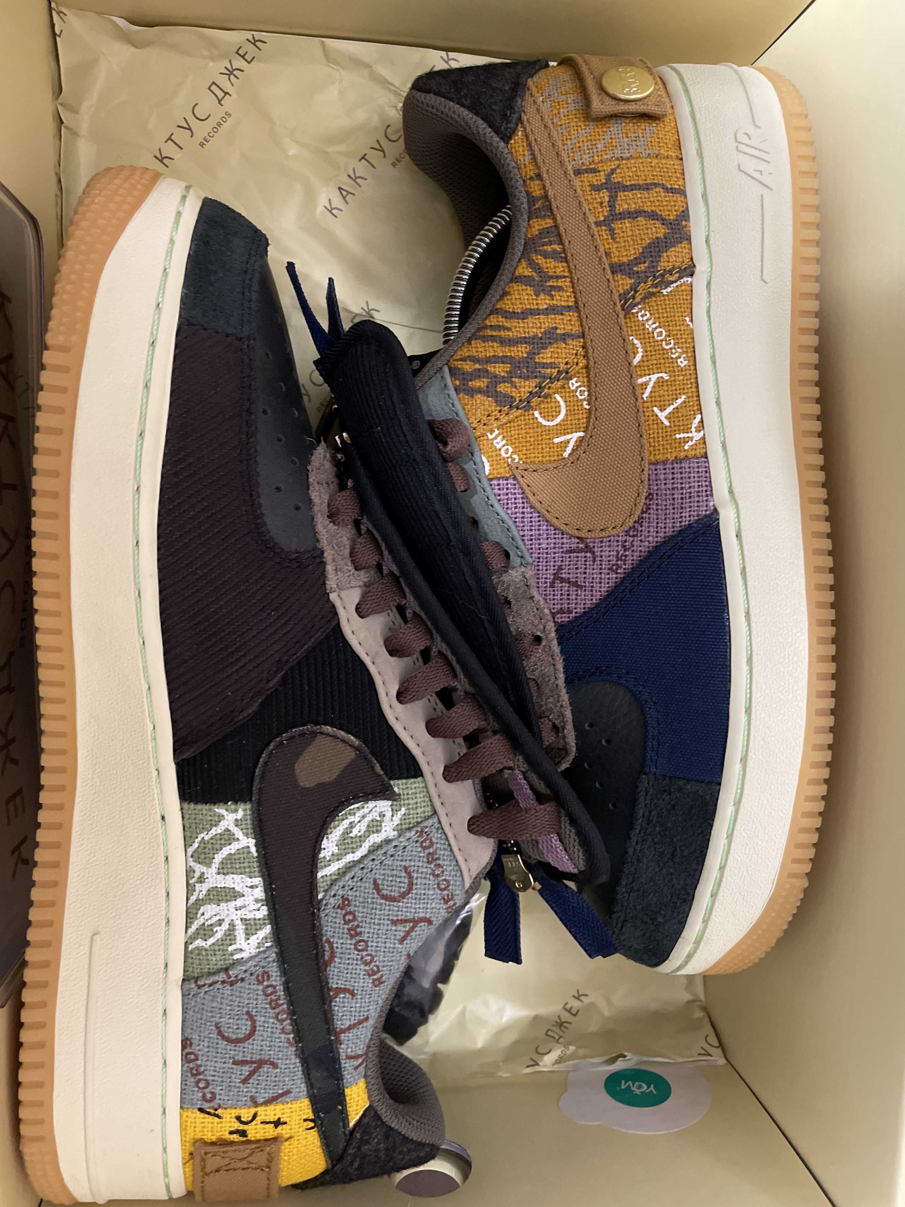 Travis Scott × Nike Air Force 1 Low Cactus Jack "Multi Color"