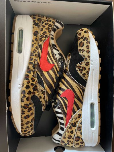 atmos × Nike Air Max 1 DLX "Animal Pack/Safari"
