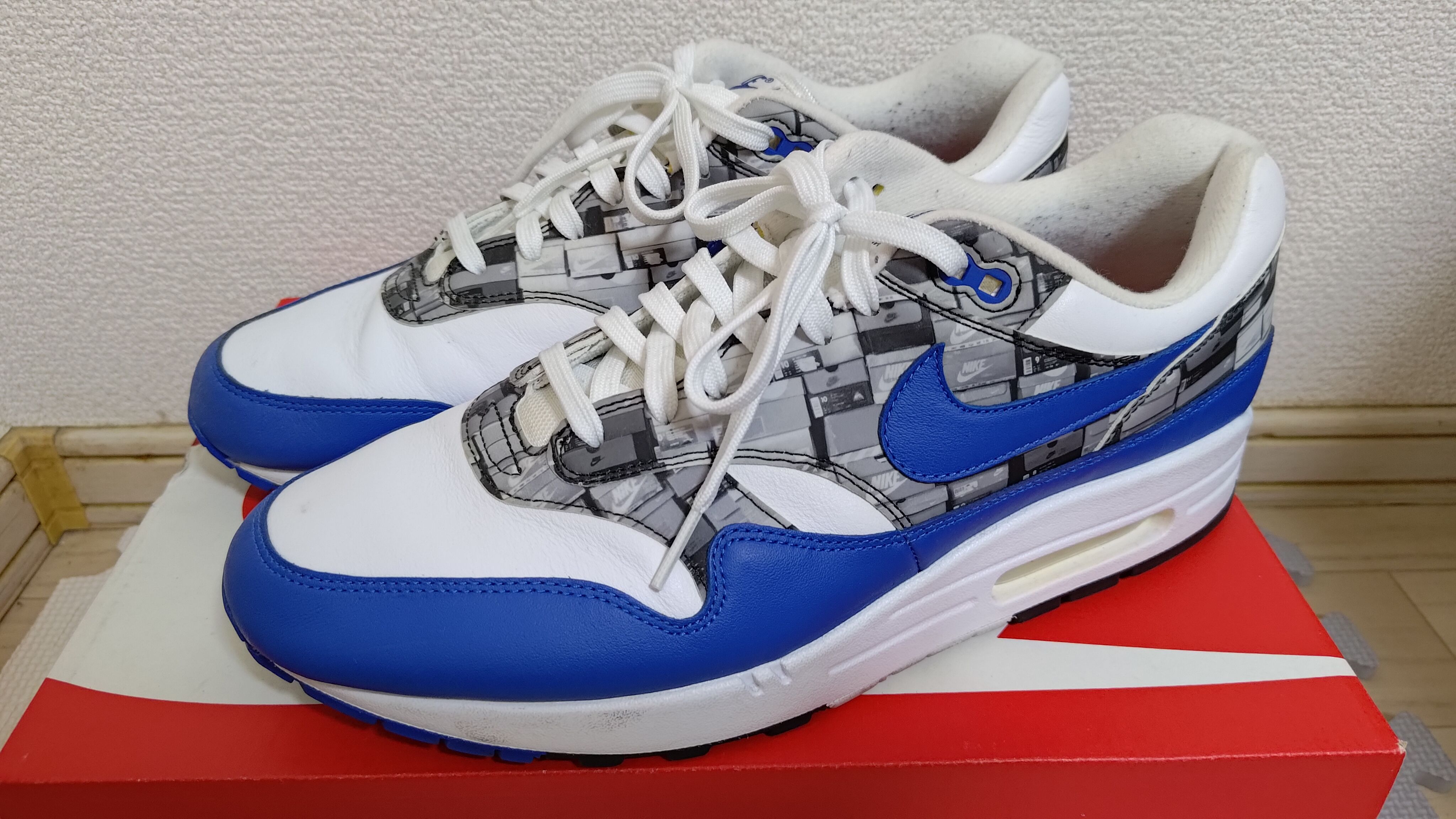 atmos × Nike Air Max 1 Blue "We Love Nike"