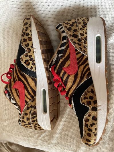 atmos × Nike Air Max 1 DLX "Animal Pack/Safari"