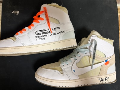 Off-White × Nike Air Jordan 1 Retro High "White"