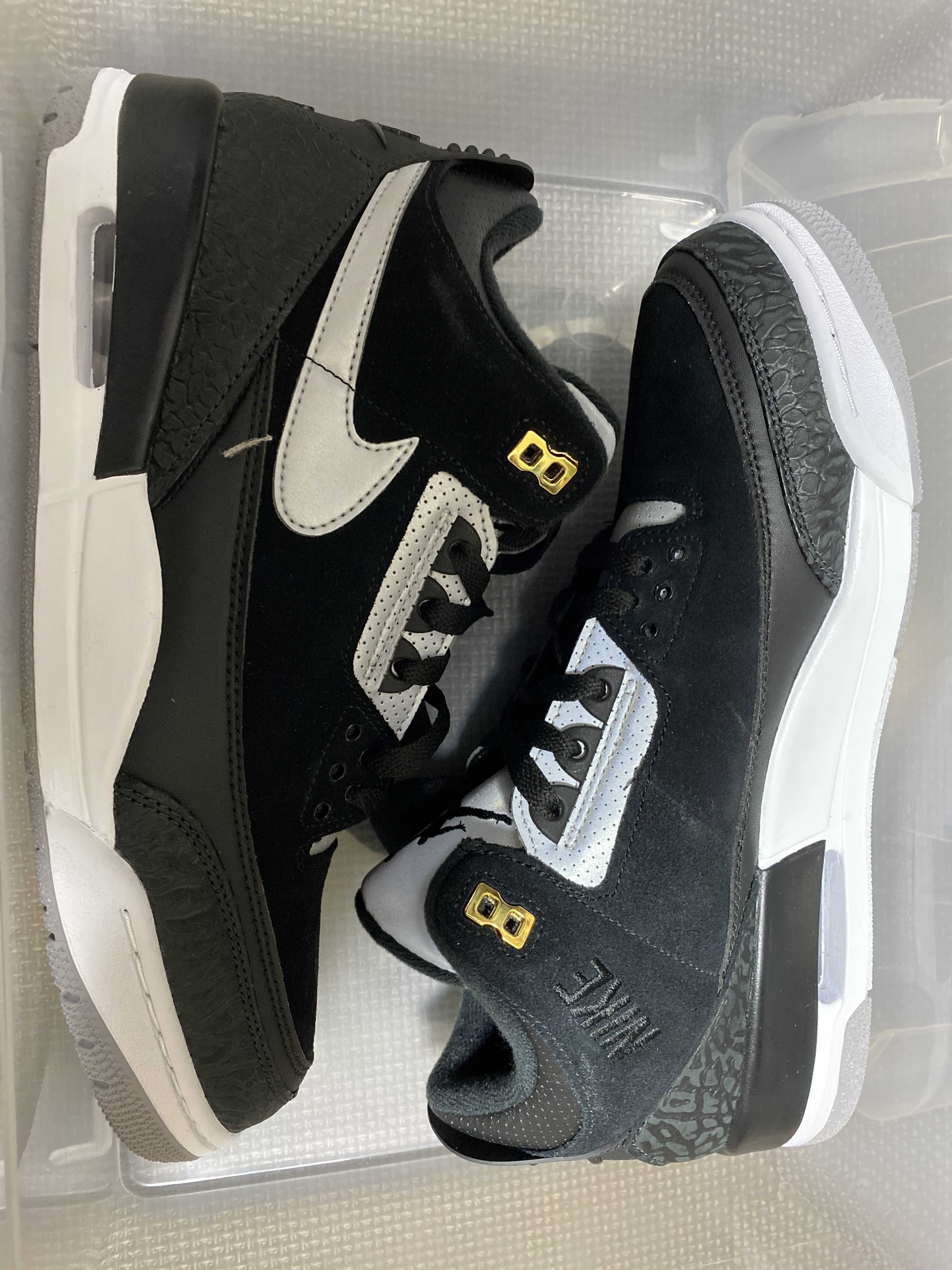 Nike Air Jordan 3 Retro Tinker "Black/Cement Grey"