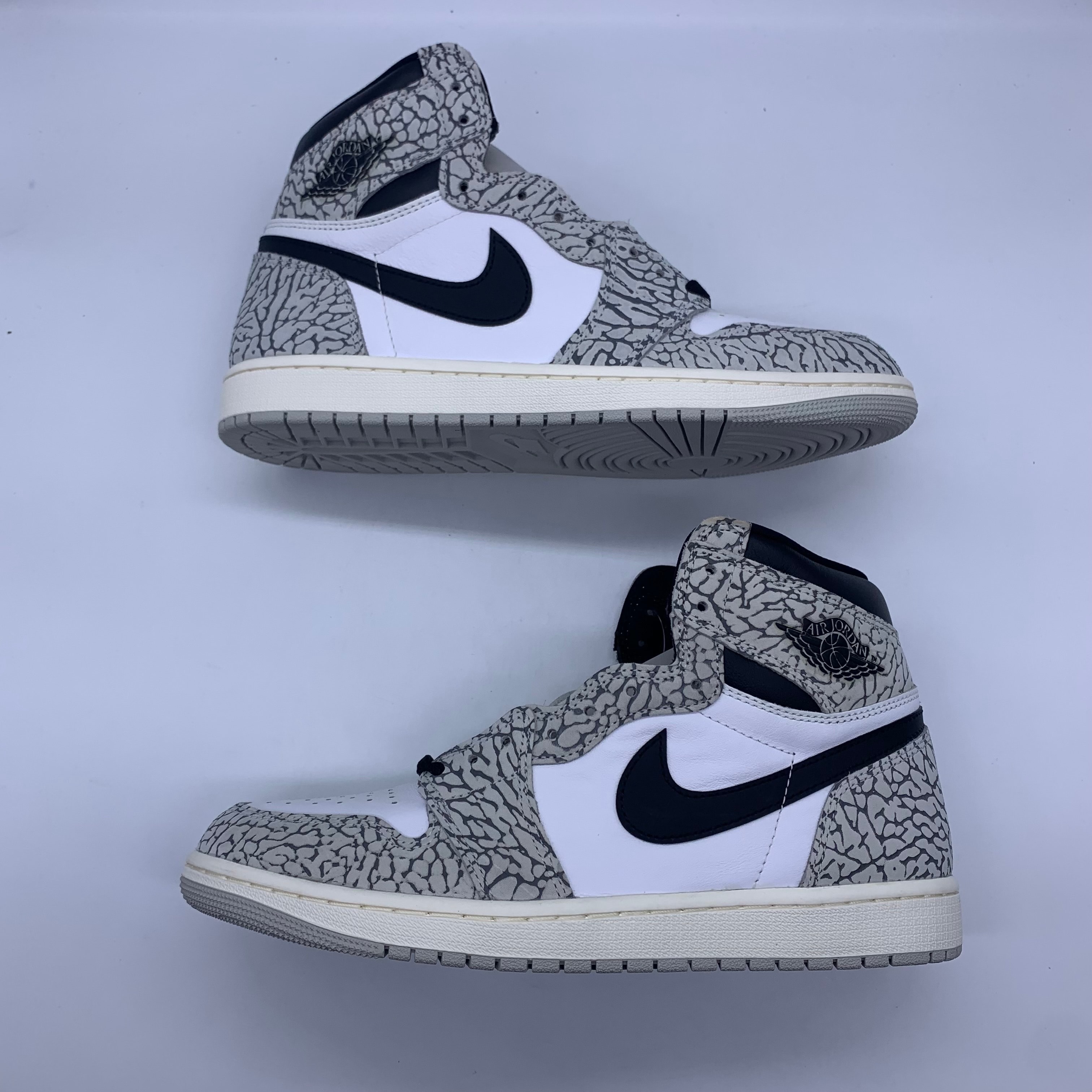Nike Air Jordan 1 High OG "White Cement/Safari"