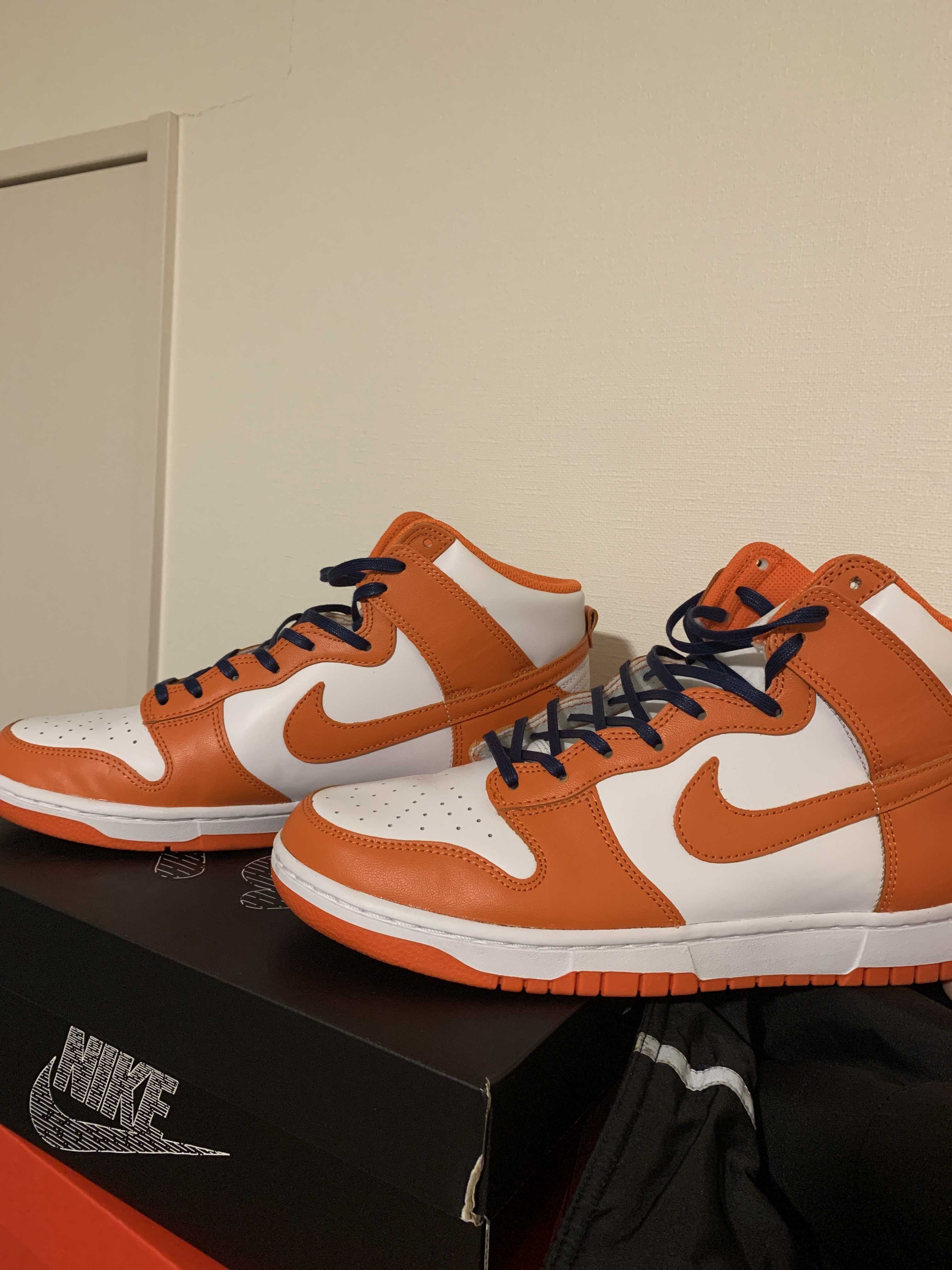 Nike Dunk High "Orange Blaze"