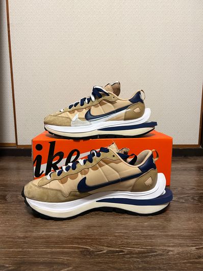 Sacai × Nike Vapor Waffle "Sesame And Blue Void"