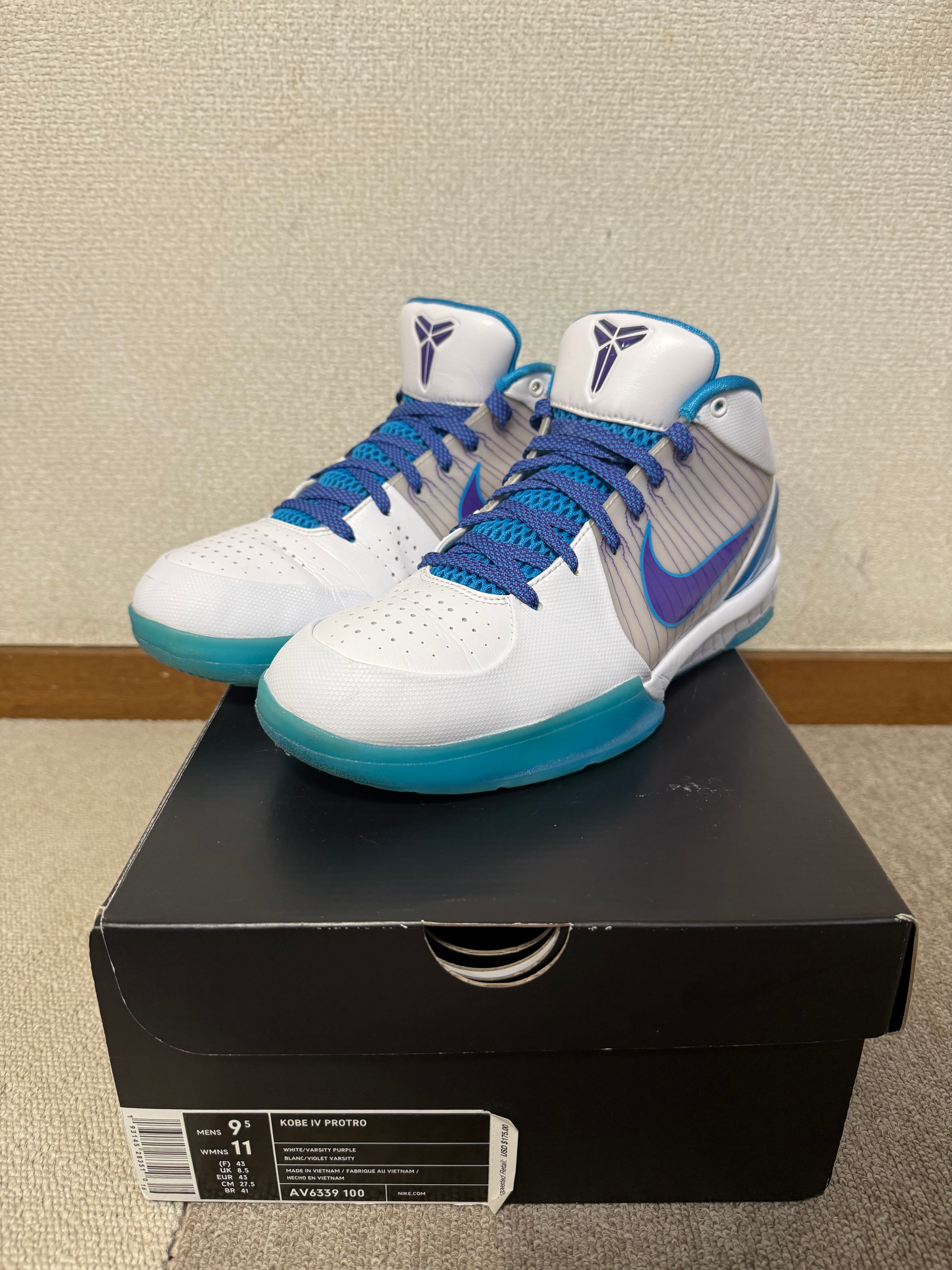 Nike Kobe Ⅳ protoro コービー4プロトロ 楽天市場】NIKE KOBE IV PROTRO BLACK MAMBA black/blk