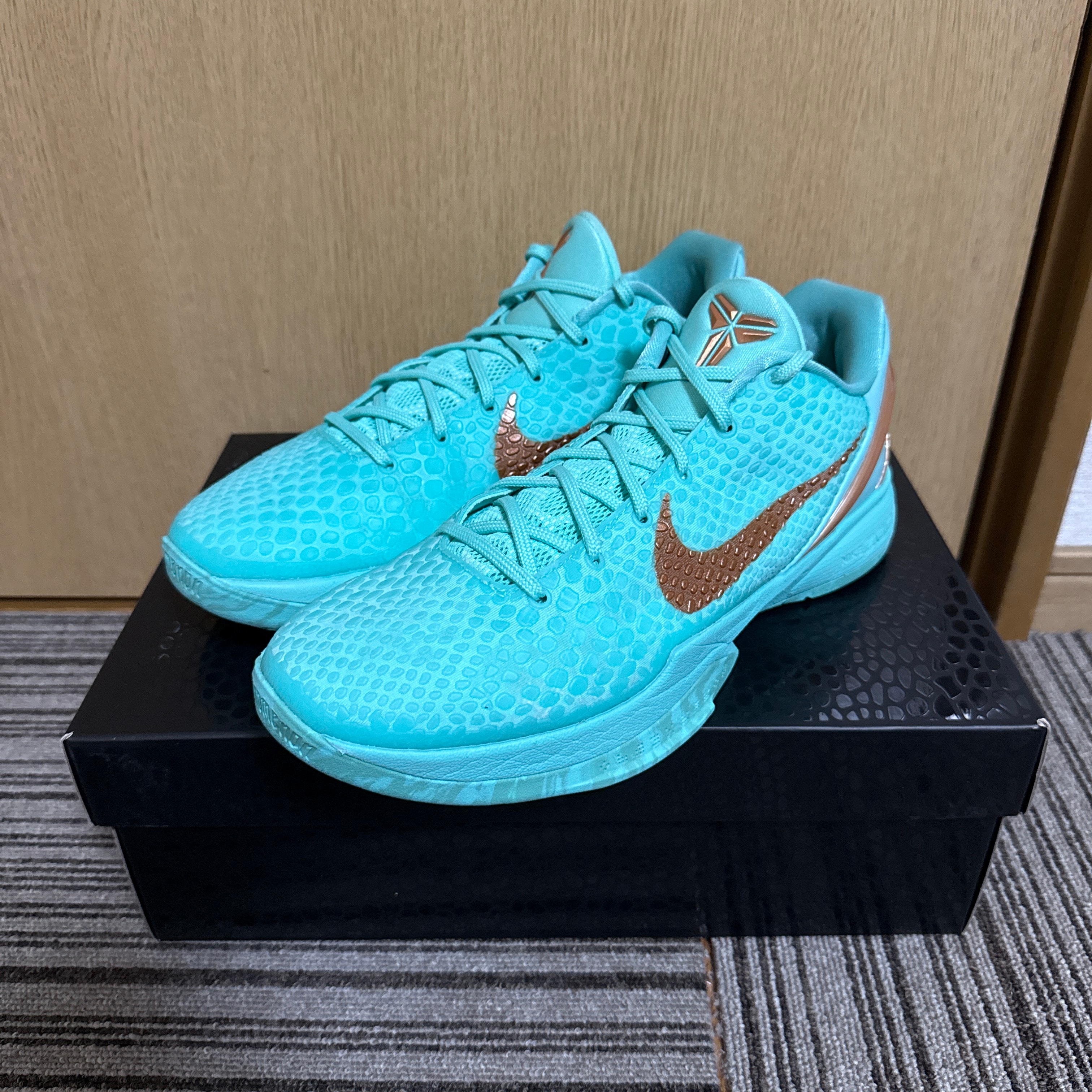 Jalen Brunson × Nike Kobe 6 Protro "Statue of Liberty"