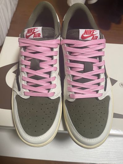 Travis Scott × Nike Air Jordan 1 Low OG SP "Reverse Olive"