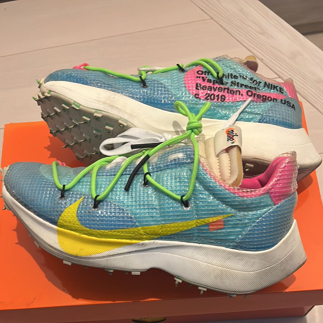 Off-White × Nike Women's Vapor Street "Sky Blue"