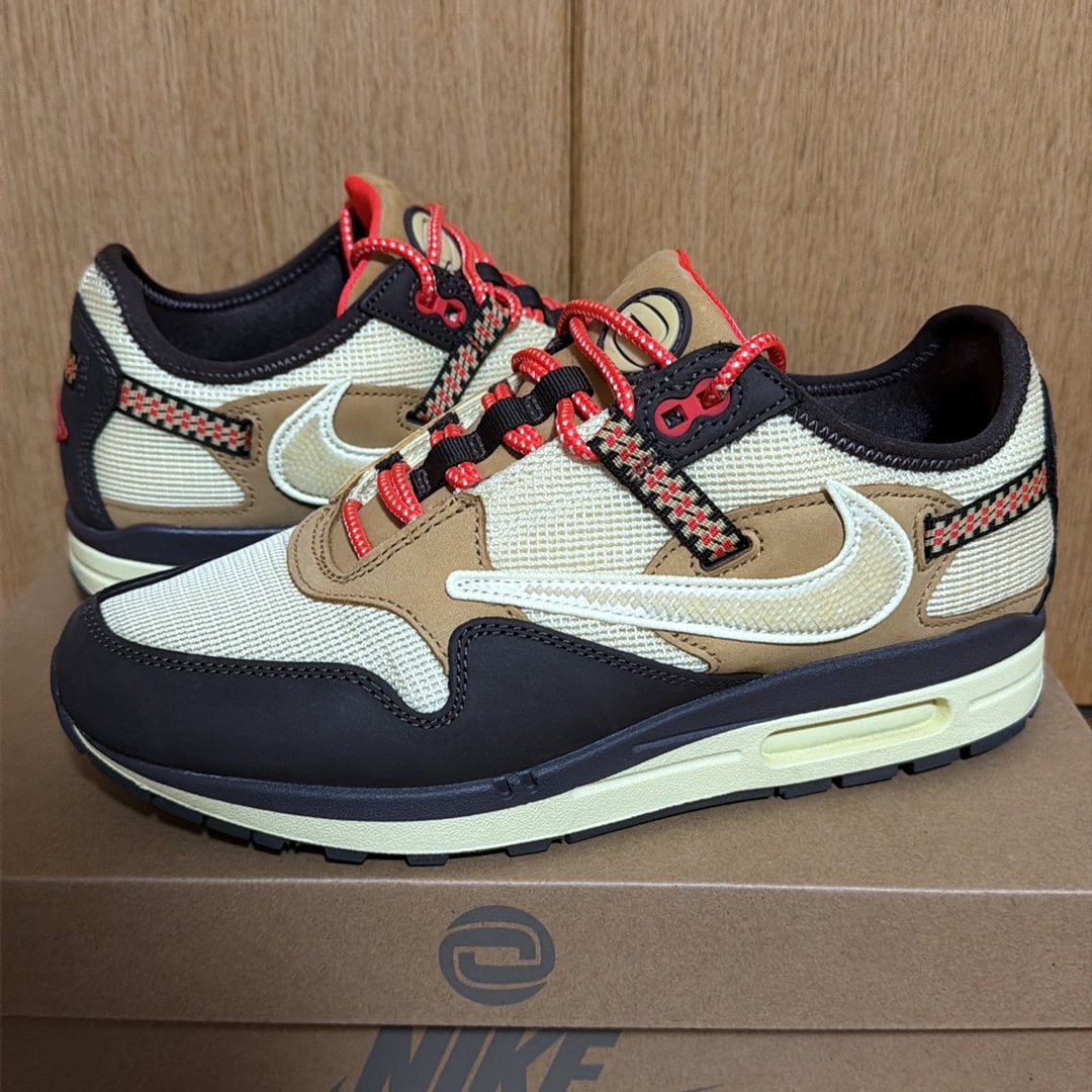 Travis Scott × Nike Air Max 1 "CACT.US Brown"