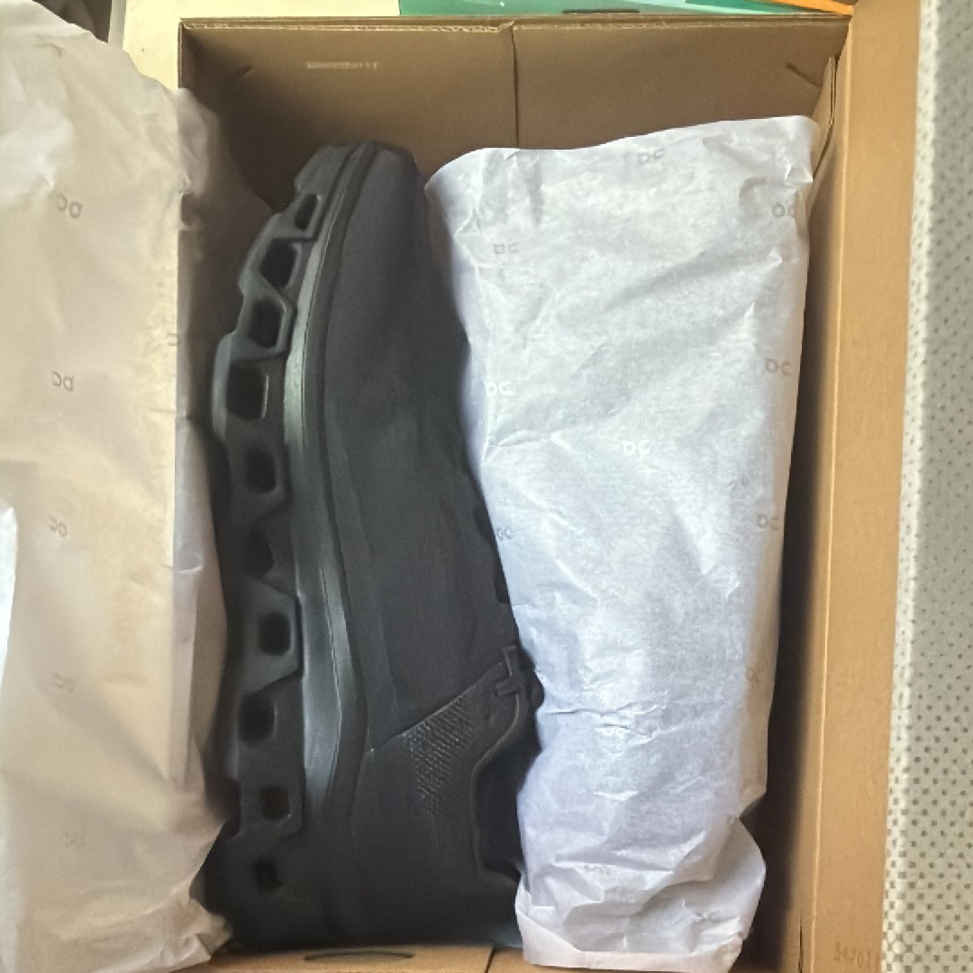 オン クラウドモンスター "オールブラック"