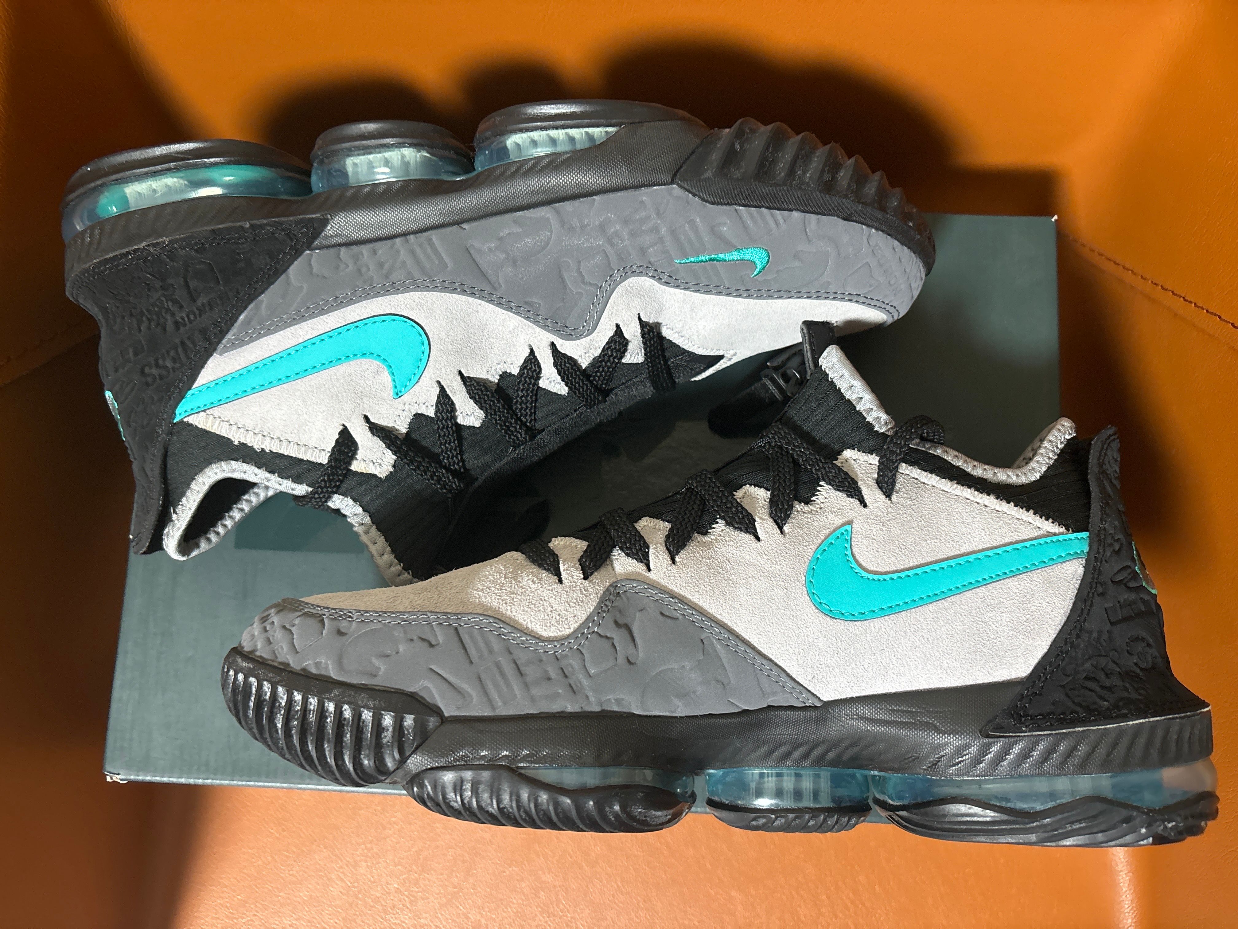 atmos × Nike LeBron 16 "Clear Jade"