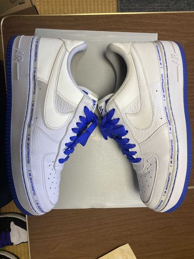 Uninterrupted × Nike Air Force 1 "White/Lapis Blue"