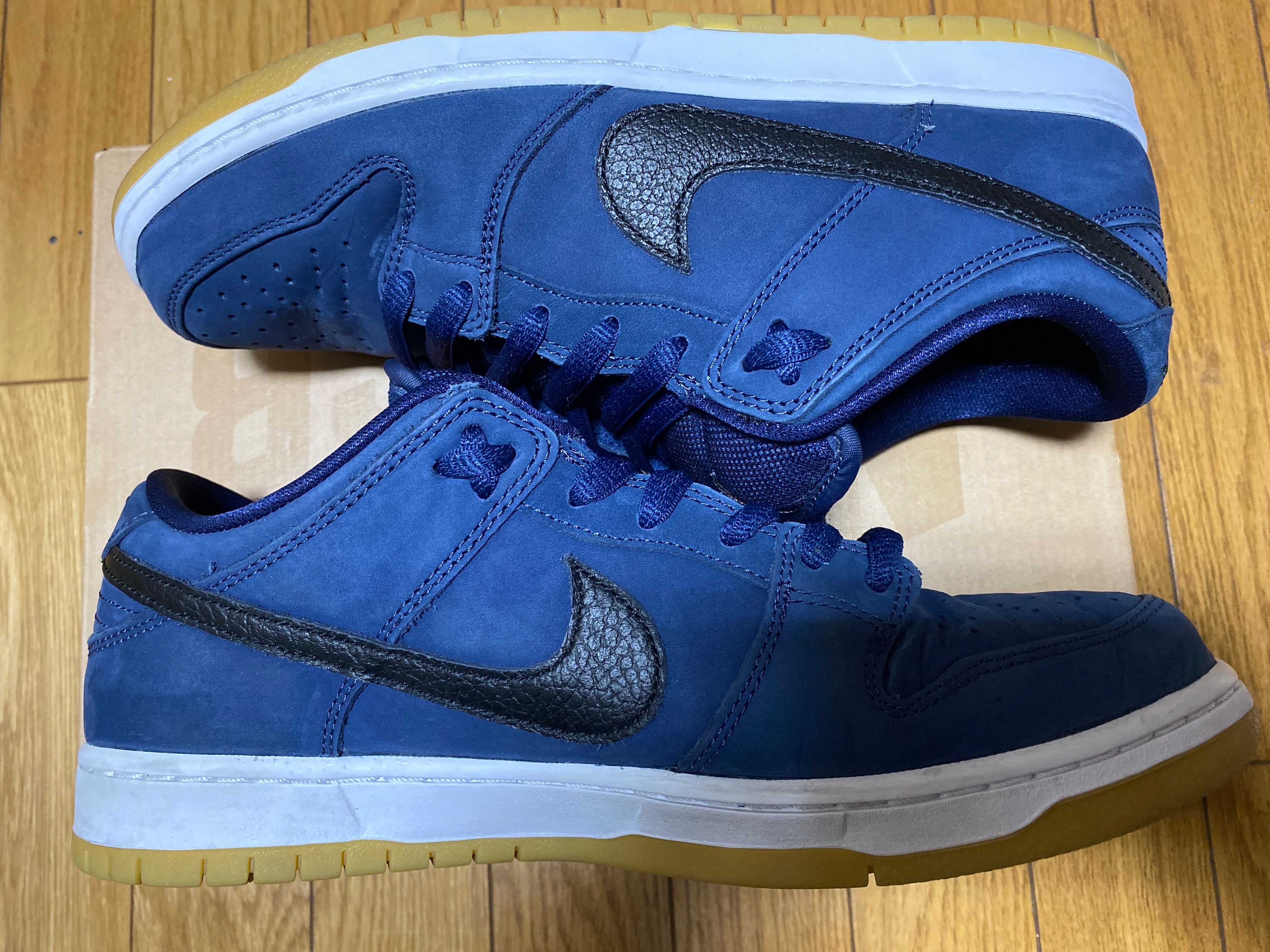 Nike SB Dunk Low Orange Label "Obsidian/Black-Light Gum Brown"