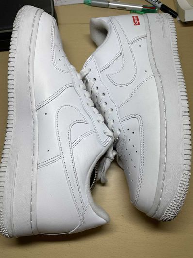 Supreme × Nike Air Force 1 Low "White"